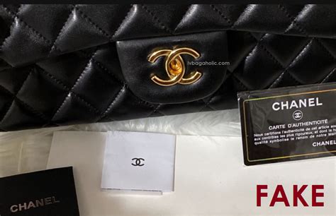 how do i know if my chanel bag is real|authenticity card Chanel.